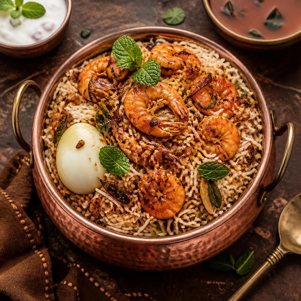 Prawn Biryani